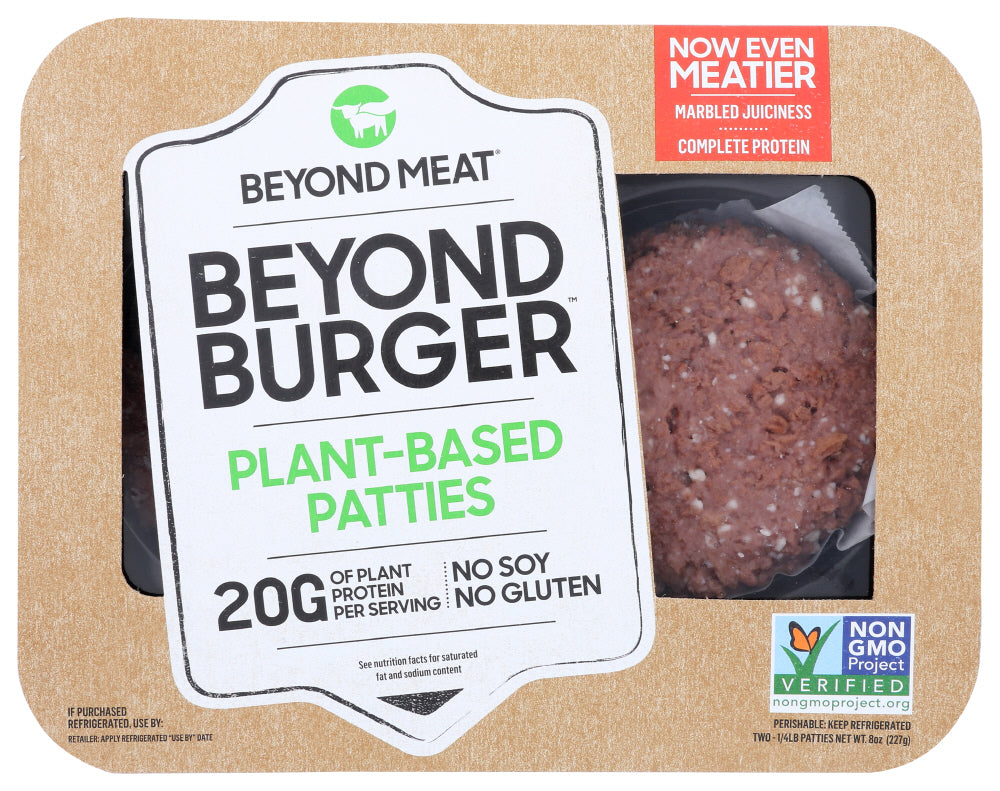 Beyond Meat Burgers 8 oz – Harvest Market Curbside Pickup