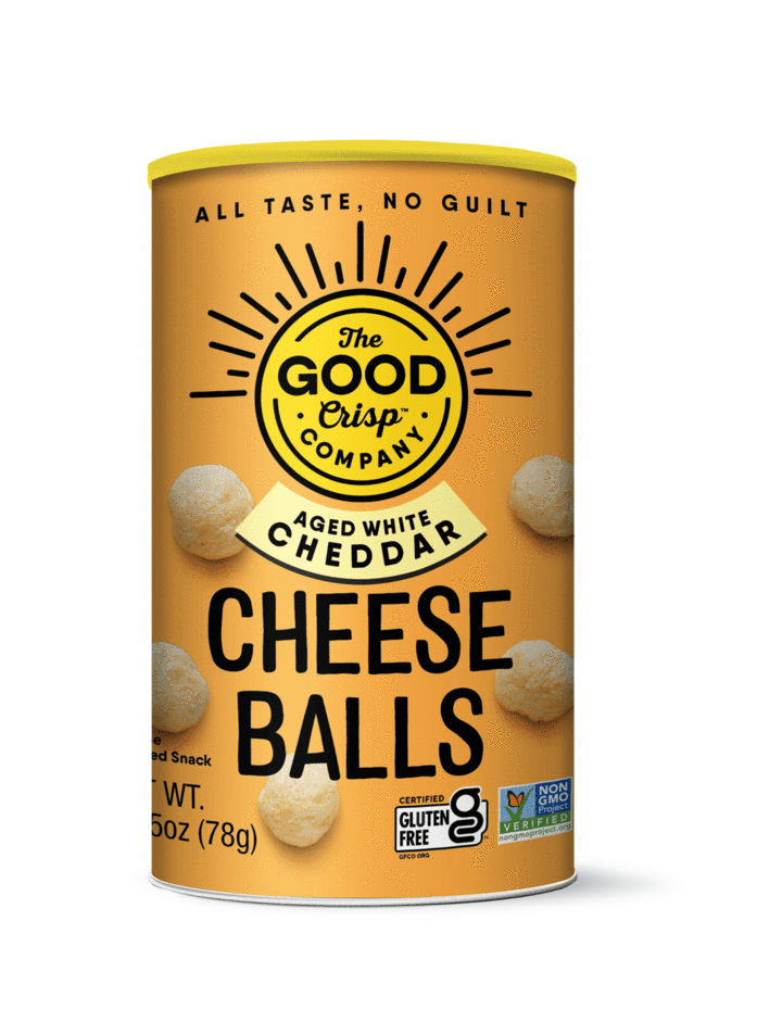 Cheddar Heirloom Cheese Balls, Gluten-Free & Organic Cheese
